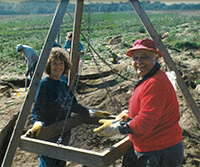 tripod used for screening